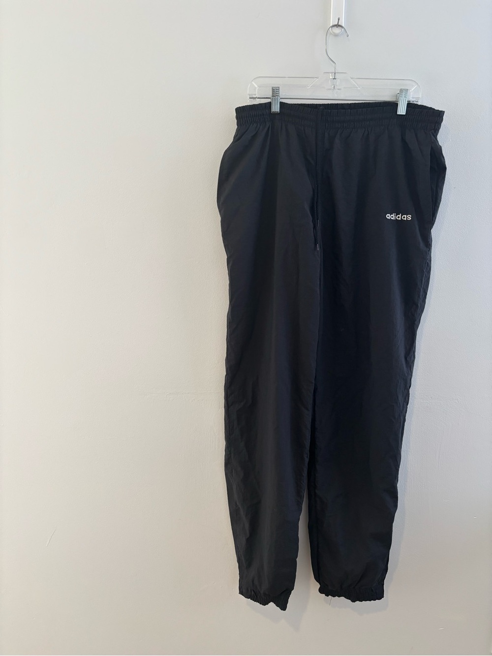 Adidas Black Lightweight Jogger Pants